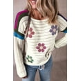 thumbnail image 4 of Cozy and Stylish Round Neck Sweater - Perfect for Fall & Autumn - [ZhiHiMeRi] | (US 4-6)S, 4 of 12