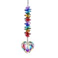 thumbnail image 2 of Adorno De Cristal Crystal Love Light Catcher- Colgante colgante Regalos del día de San Valentín (colorido) Wdftyju Libre de BPA, 2 of 3