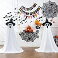 thumbnail image 6 of TETOU 2Pcs Hallowe'en Decorations Outdoor, Spooky Ghost Hallowe'en Decor with Remote Control String Lights, Hallowe'en Ghost Lights for Porches Yards Gardens Lawn, 6 of 7