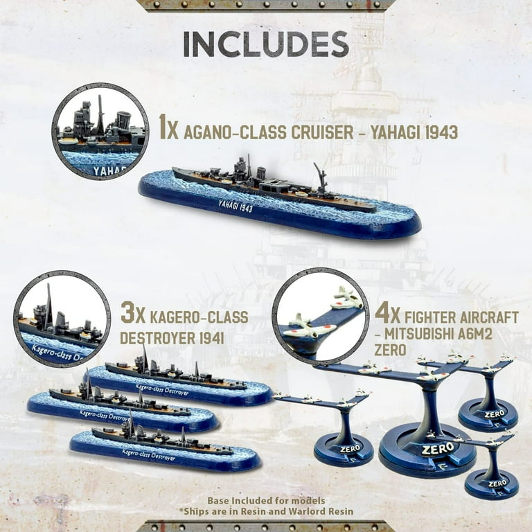 Wargames Delivered - Victory at Sea – IJN Fleet WW2 Action Figures