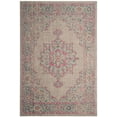 thumbnail image 2 of SAFAVIEH Artisan Flora Traditional Area Rug, Light Grey/Light Blue, 9' x 12', 2 of 6