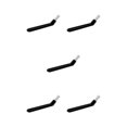 thumbnail image 3 of ZheElen ABS Small And Flexible Coffee Machine Brush For Effortless Cleaning Comfortable Coffee Brushes black 5Set, 3 of 6