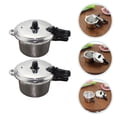 thumbnail image 4 of 2 piezas de cocción en miniatura en miniatura Mini Model Mini Pression Cooker Finge Toy, 4 of 8
