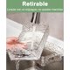 thumbnail image 4 of Organizador de Maquillaje y Cosméticos de 2 Niveles Retirable - Almacenamiento Transparente Multiusos para Encimera de Baño, Cocina, Especias, Despensa y Gabinete de Medicinas, 4 of 4
