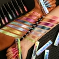 thumbnail image 2 of Multi-color chameleon lip glaze #8 Fantasy pink, High color Rendering holographic optical lip glaze, 2 of 5