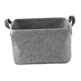 thumbnail image 4 of Organizador de juguetes para mascotas, multiusos con asas, organizador de juguetes para niños, contenedor de almacenamiento para ropa y accesorios par Gris claro, 4 of 9