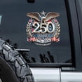 thumbnail image 2 of Yippzo USA Eagles 250th Anniversary Semiquincentennial 1776-2026 Car Window Decal Sticker, 5Pcs America 250th Anniversary Eagle Stickers, Door & Laptop Decoration, 2 of 6