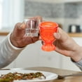 thumbnail image 3 of Niceauty Reusable Red Plastic Chinese Wedding Cups for Home Celebrations, 3 of 5