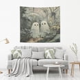 thumbnail image 2 of Yayeee Tapestry Wall Hanging for Bedroom 60" x 40" Living Room Home Wall Art Decor, Ghosts Playing In A Garden, 2 of 7