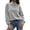Gray, variant on Azrian Women’s Turtleneck Pullover Top,Loose Fit Long Sleeve Sweatshirt Sizes S-2XL