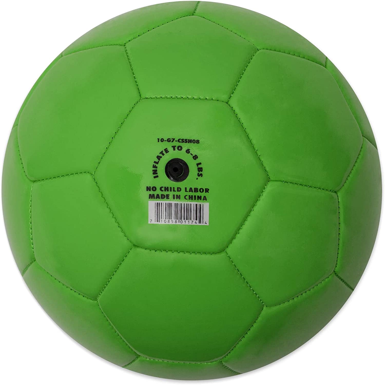 Champion Sports Extreme Series Soccer Ball, Size 4 - Youth League, All Weather, Soft Touch, Maximum Air Retention - Competitive and Recreational Futbol Games, Green