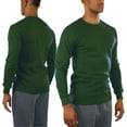 thumbnail image 5 of ToBeInStyle Men's Medium Weight Long Sleeve Waffle Knit Classic Thermal Shirt, 5 of 5