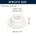 thumbnail image 3 of Unique Bargains 6 Pcs White Plug Holes, T25 Rubber Button Plug for 24mm/0.94' Hole, 3 of 6