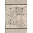 thumbnail image 1 of 24"x36" Gallery Poster, Oronce Fine's cordiform world map 1534 in turkish, 1 of 1