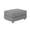 Grey, variant on Noble House Solley 31.5" Plush Corduroy Ottoman, Modular Sectional Extension Footstool and Coffee Table, Black