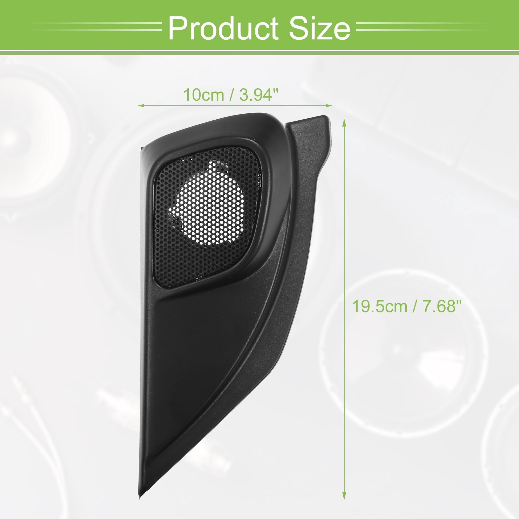 Unique Bargains Interior Front Car Door Speaker Cover Trim for Honda CR-V 12-15