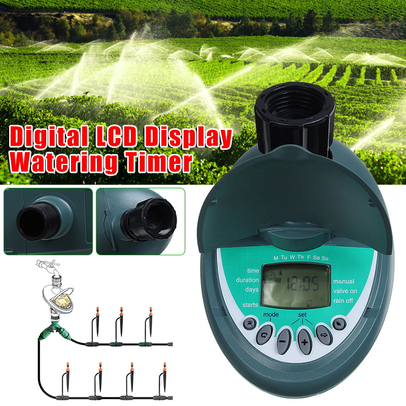 Automatic Garden Irrigation Timer Digital LCD Electronic Hose Water Controller 