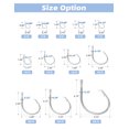 thumbnail image 4 of BLUEWING Big Game Circle Hooks 20pcs Heavy Duty Stainless Steel Fishing Hooks for Saltwater & Freshwater, Size 10/0, 4 of 7