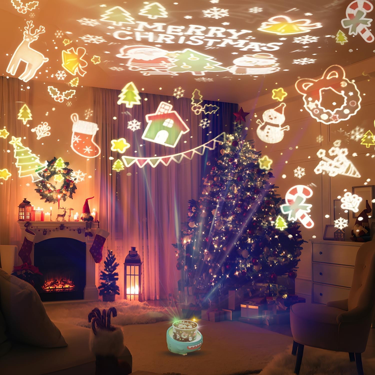 Dinosaur Projector Light Baby Toys 6 to 12 Months, Dinosaur Toys for Kids 3-5,Christmas Birthday Party Xmas Gifts for 1-12 Year Olds Boys Girls Toys