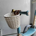 thumbnail image 4 of SIEYIO Detachable Childrens Bikes Front Handlebars Basket Plastic Tricycle Basket Bicycles Basket Gift for Girl and Boy, 4 of 11