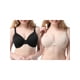 thumbnail image 2 of Sujetador, Sujetador de talla grande para mujer, sujetadores acolchados finos con cierre frontal de Meterk  36G, 2 of 7