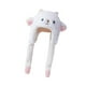 thumbnail image 4 of Gorro de peluche de animal con orejas suaves y móviles para saltar, ideal para viajes y fiestas de cumpleaños., 4 of 8