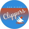 thumbnail image 3 of San Diego Clippers Hardwood Classics Bar Table with Adjustable Footrest and Acrylic Top, 3 of 3