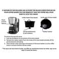 thumbnail image 2 of one all GL210BL Universal 10-cup Eurostyle Glass Replacement Carafe  Black, 2 of 2