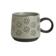 thumbnail image 1 of Taza de desayuno de gran capacidad con diseño de gres, taza for el hogar, taza de café, taza de avena, 1 of 6