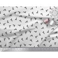 thumbnail image 2 of Soimoi polyester Crepe Fabric Dot & Weapon Printed Craft Fabric by the Yard 52 Inch Wide, 2 of 3