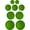 Green, variant on Replacement Lids for Pyrex Containers (2) 1-Cup (3) 2-Cup (2) 4-Cup (2) 7-Cup (Blue-Red)