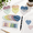 Heart Morandi, variant on Round Morandi 800 Count Transparent Round Sticky Notes with Marker Pen