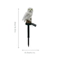 thumbnail image 3 of ChicYu Solar Owl Stake Light LED, Outdoor Garden Yard Decor, Bird Figure Lawn Accent Lamp, Night Landscape Glow, Buho Luz Solar, 3 of 9