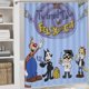 thumbnail image 5 of Félix el gato-theme 4-Piece Shower Curtain Set with Rugs, Waterproof Bathroom Decor Set Includes Bath Mat, U-Shaped Rug, Toilet Lid Cover and Curtain with Hooks, 5 of 6