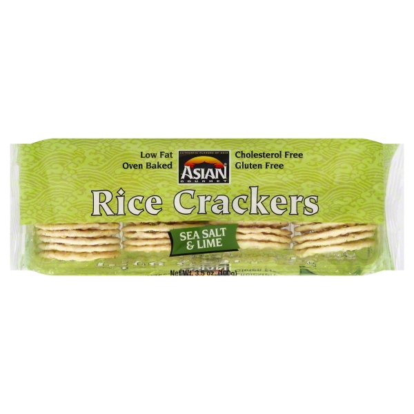 SC Trading Asian Gourmet Rice Crackers, 3.5 oz