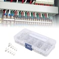 thumbnail image 4 of Conector de terminales, forma de horquilla de anillo ot ut kit de terminal de cable duradero fácil reemplazar múltiples tamaña para equipos de automatización, 4 of 7