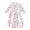 Pink Floral, variant on YOOFOSS Baby Sleep Sack 6-12 Months Long Sleeve Wearable Blanket Baby 100% Cotton 2-Way Zipper 0.5 Tog Infants Sleeping Sack, Lightweight