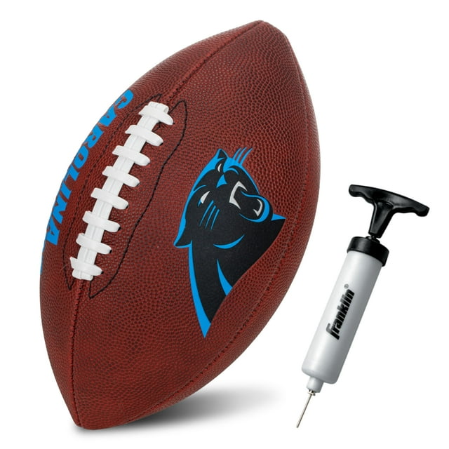 Fútbol americano Franklin Sports NFL Carolina Panthers, talla juvenil