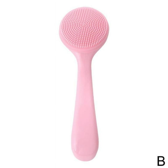 Silicone Facial Cleansing Brush Face Blackhead Exfoliating Removing Makeup Tool Manual Skin Care Massage Brush for Deep Cleaning Pore C9I7