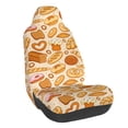 thumbnail image 1 of Fotbe Various Bread Funda para Asiento de Auto con Estampado – Impermeable y Antisudor – Ajuste Universal, Lavable a Máquina, Antideslizante (1 Pieza), 1 of 5