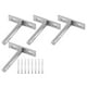 thumbnail image 3 of Soportes para Estantes Flotantes, Resistentes, de Metal, de 3 Pulgadas, para Pared, Soportes para Estantes de Pared de Metal, Soportes para Estantes, 3 of 5