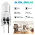 thumbnail image 4 of 20 Pcs G4 Halogen Bulbs,20W 12V Halogen Light Bulbs, 4 of 5