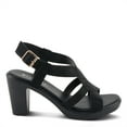 thumbnail image 2 of Patrizia Women's DRINA Slingback Cross-Over Heeled Sandals Black EU 40 / US 9, 2 of 5
