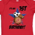 thumbnail image 4 of Inktastic 1st Birthday All Stars Boys Baby Bodysuit, 4 of 5