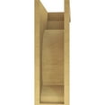 thumbnail image 4 of 10"W x 20"D x 30"H Classic Emerson Rough Cedar Woodgrain TimberThane Corbel, Primed Tan, 4 of 6