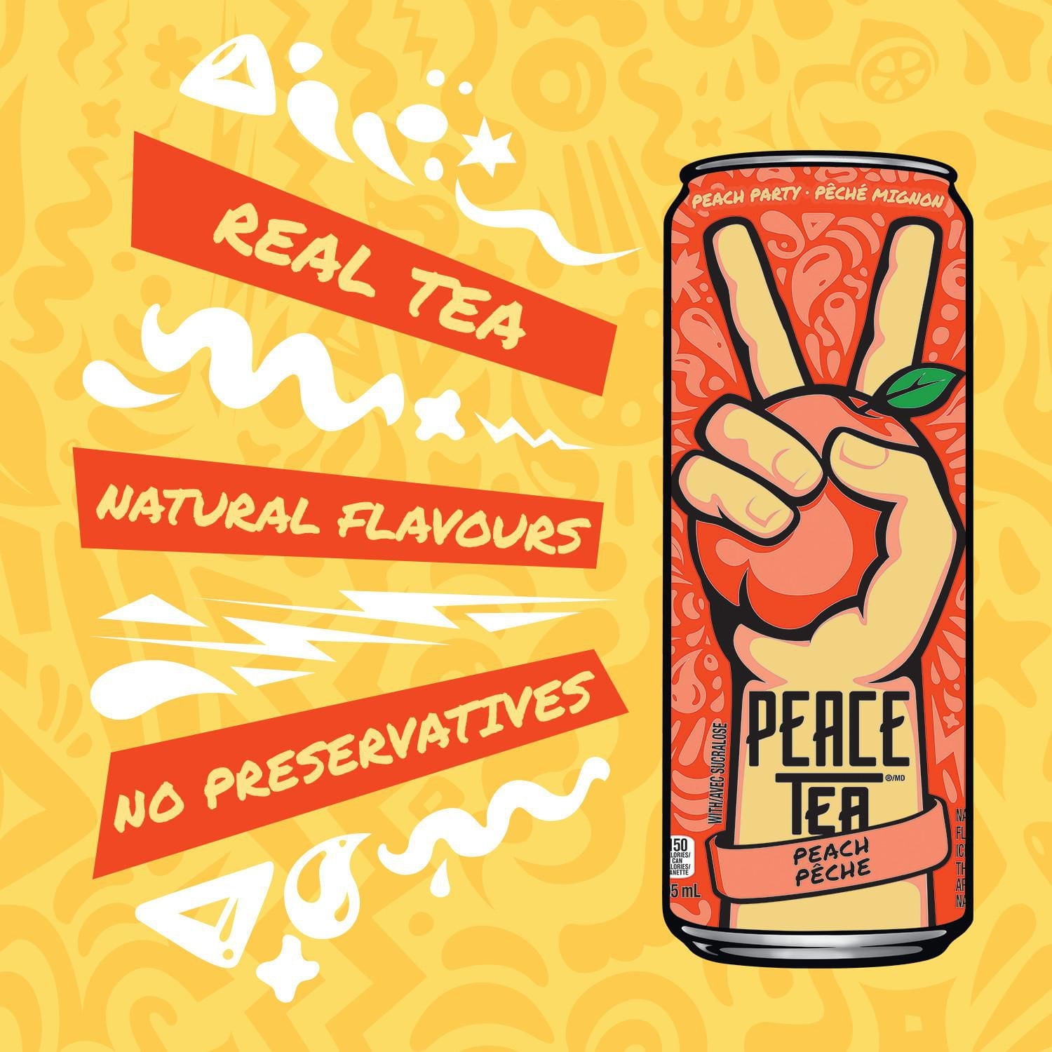 Peace Tea Peach 1.75L, 1.75L