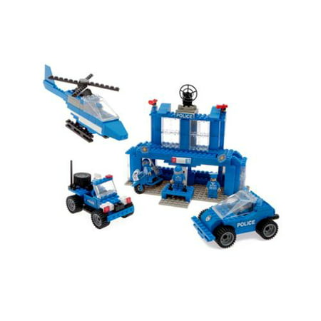 Best-Lock Construction Toys Police Department 450+