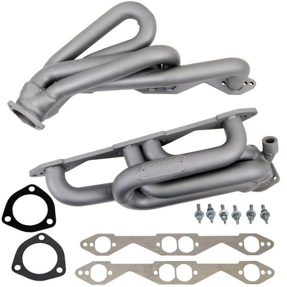 BBK Performance 4007 1-5/8 Shorty Headers Titanium Ceramic Coated Fits select: 1996-1999 CHEVROLET GMT-400, 1996-1999 CHEVROLET TAHOE