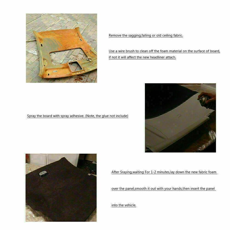 Car Ceiling Fabric Falling Down Shelly Lighting