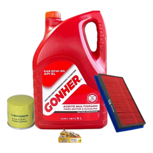 Kit De Afinacion Almera 2006 1.8l Bplatino Gonher 20w50